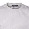 White Logo Print Cotton Crew Neck T-shirt - Image 6