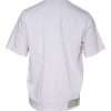 White Love & Peace Cotton Round Neck T-shirt - Image 4