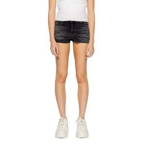 Black Recycled Cotton Short