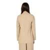 Beige Polyester Suits & Blazer - Image 2