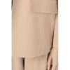 Beige Polyester Suits & Blazer - Image 3