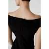 Black Polyester Dress - Image 4