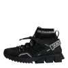 Black Sorrento Logo Men Sneakers Socks Shoes - Image 6