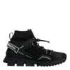 Black Sorrento Logo Men Sneakers Socks Shoes - Image 7