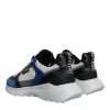 Multicolor Canvas Quad Fabric Medusa Low Top Sneakers Shoes - Image 4