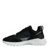 Black Canvas Quad Fabric Medusa Low Top Sneaker Shoes - Image 5