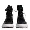 Black Nylon Galileo High Top Sneakers Shoes - Image 2