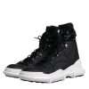 Black Nylon Galileo High Top Sneakers Shoes - Image 4