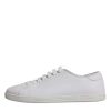 White Low Top Men Saint Tropez Sneakers Shoes - Image 6