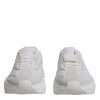 White Leather Daymaster Low Top Sneakers Shoes - Image 2