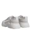 White Leather Daymaster Low Top Sneakers Shoes - Image 5
