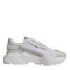 White Leather Daymaster Low Top Sneakers Shoes - Image 7