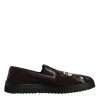 Brown Suede DG Family Slip On Flats Shoes - Image 7