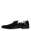 Black Embellished Derby Monk Strap Shoes - Image 5