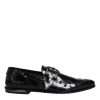 Black Embellished Derby Monk Strap Shoes - Image 6