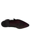 Black Embellished Derby Monk Strap Shoes - Image 7