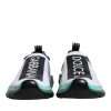 White Blue Sorrento Slip On Sneakers Shoes - Image 2