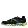 Black Polyester Low Top Men Sneakers Shoes - Image 5