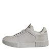 White Miami Leather Low Top Sneakers Shoes - Image 8