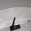 White Sheer Collared Buttoned Long Sleeves Top - Image 7