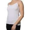 White Spaghetti Strap Sleeveless Tank Top - Image 3