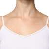 White Spaghetti Strap Sleeveless Tank Top - Image 5