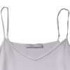 White Spaghetti Strap Sleeveless Tank Top - Image 6