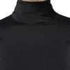 Black Silk Blend Long Sleeves Blouse Top - Image 5