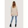 Beige Marabou Sweater - Image 3