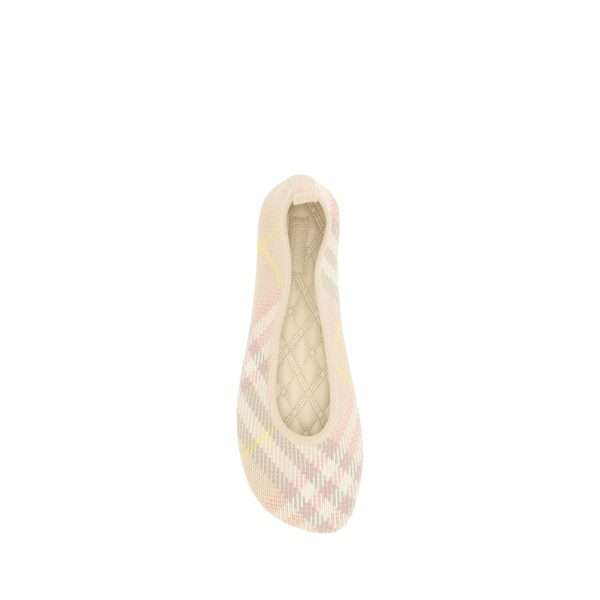 Archivio Check Ballerinas - Image 4