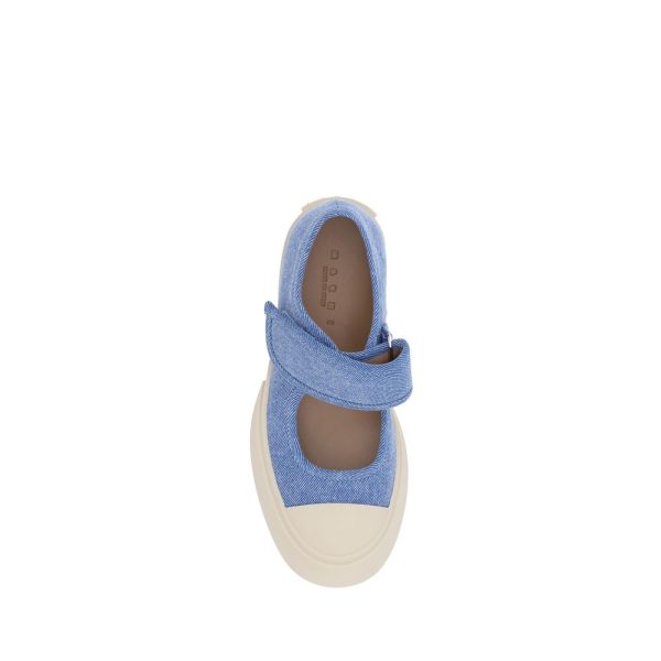 Denim Mary Jane Sneakers - Image 4