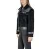 Black Polyester Jackets & Coat - Image 4