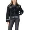 Black Polyester Jackets & Coat - Image 5
