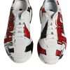 White Daymaster Hand Painted Sneakers Shoes - Image 3