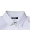White Cotton Long Sleeve MARTINI Dress Shirt - Image 7