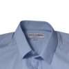 Light Blue Cotton Slim Fit MARTINI Dress Shirt - Image 7