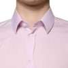 Light Pink Cotton Slim Fit GOLD Dress Shirt - Image 5