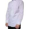White Bib Cotton Poplin GOLD Men Formal Shirt - Image 3