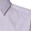 White Cotton Long Sleeve GOLD Dress Shirt - Image 6