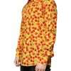Yellow Cherry Cotton MARTINI Dress Shirt - Image 3