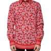 Pink Cherry Cotton Formal MARTINI Dress Shirt - Image 2