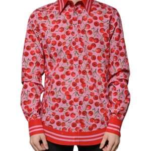 Pink Cherry Cotton Formal MARTINI Dress Shirt