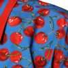 Blue Cherry Cotton Button Down Casual Shirt - Image 6