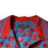 Blue Cherry Cotton Button Down Casual Shirt - Image 7