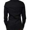 Black Eye Patch Long Sleeve GOLD Dress Shirt - Image 4