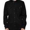 Black Cotton Collared Button Down Shirt - Image 2