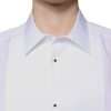 White Bib Cotton Poplin GOLD Formal Shirt - Image 5