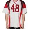 Multicolor Logo Jersey Cotton V-neck T-shirt - Image 2