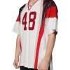 Multicolor Logo Jersey Cotton V-neck T-shirt - Image 3