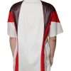 Multicolor Logo Jersey Cotton V-neck T-shirt - Image 4